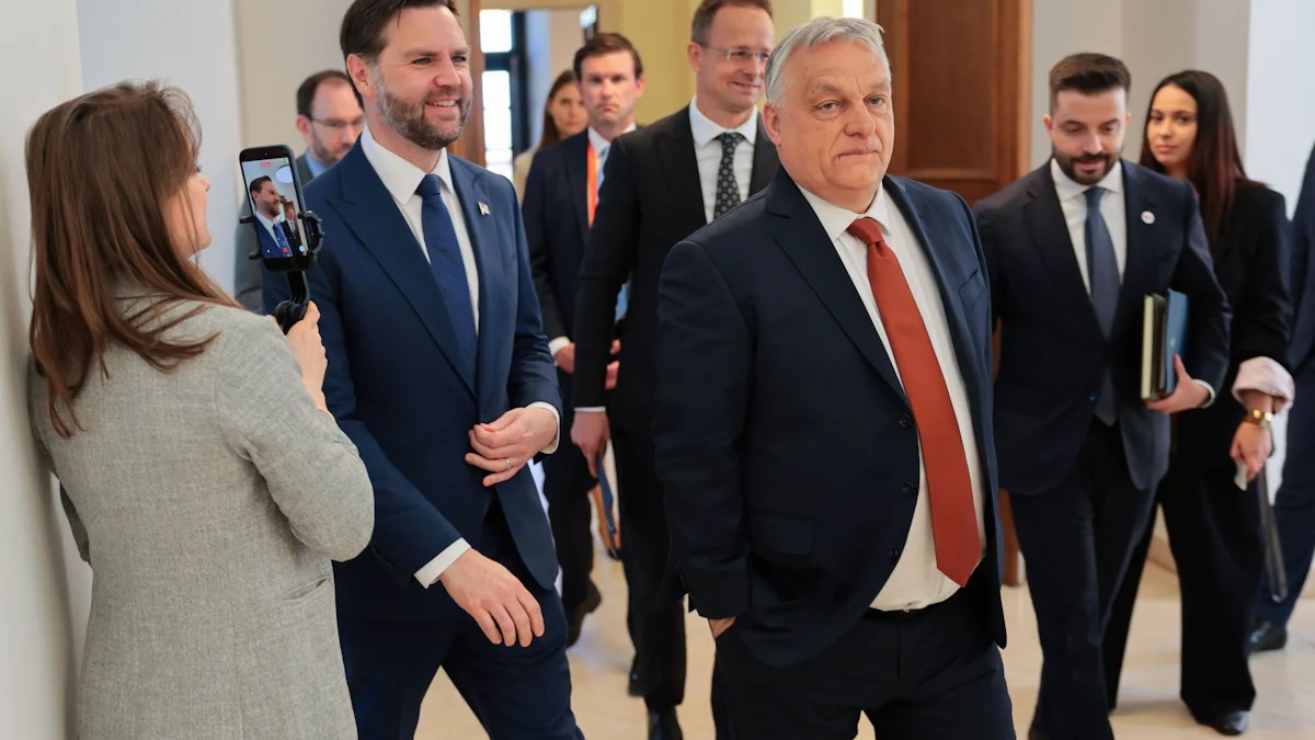 Symbolbild zur Parlamentswahl in Ungarn und der politischen Lage rund um Viktor Orbán.